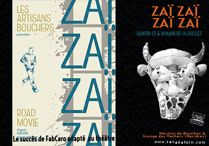 Zaï Zaï Zaï Zaï, road movie