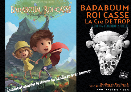 Badaboum, roi cassé